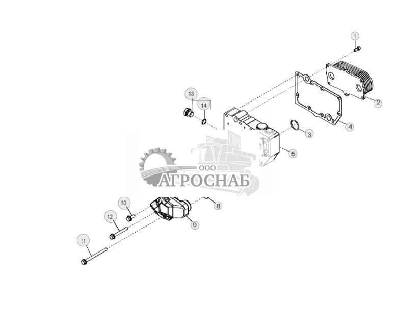5949 Охладитель моторного масла ( - 907225) - ST857099 97.jpg